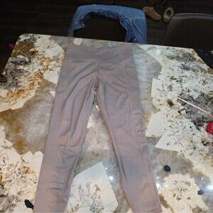 Victoria's Secret VSX Sport Leggings Short Length medium grey/taupe